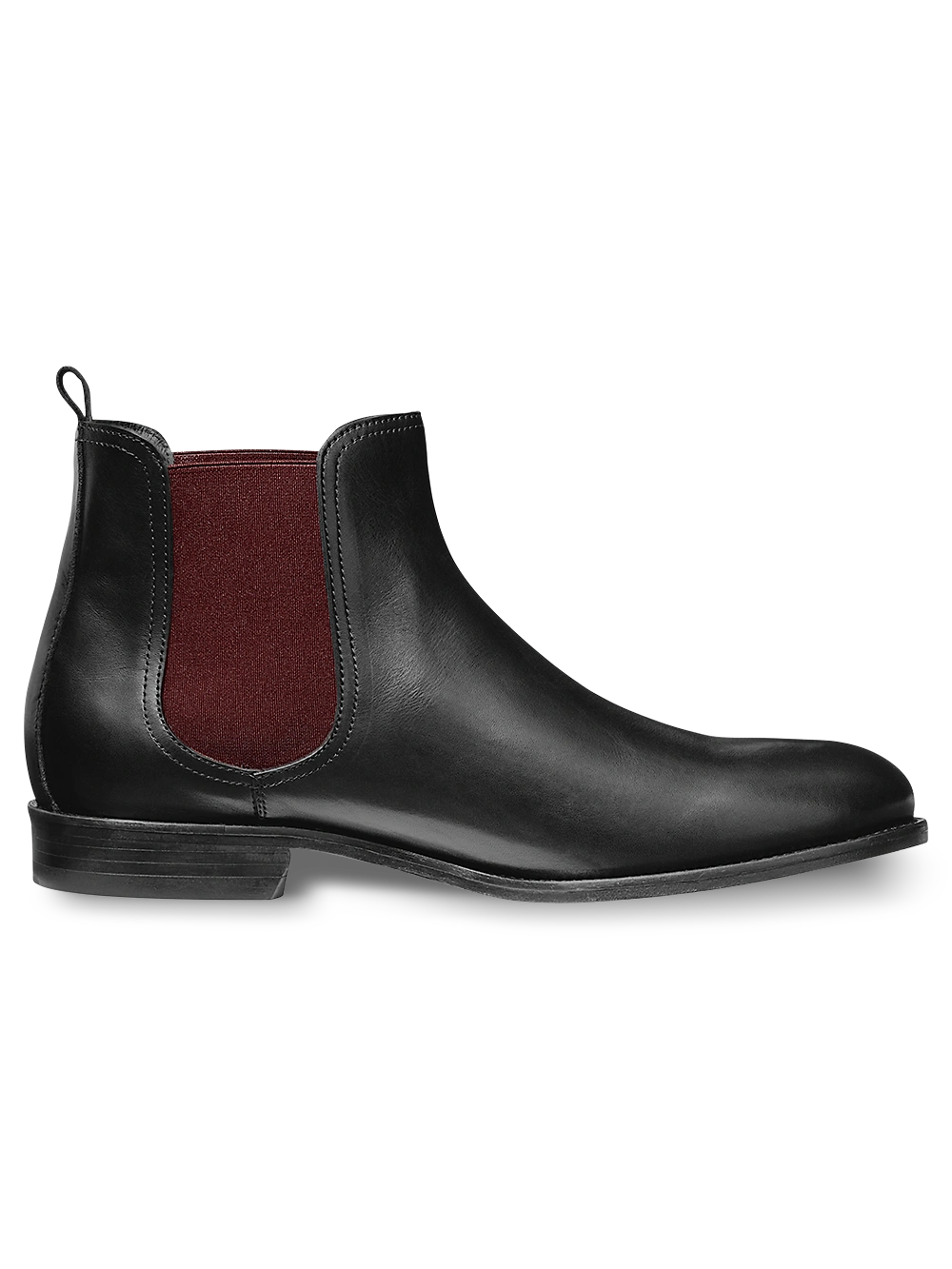 Czarne i bordowe buty Ace Boot: Elegancja, moc i styl w jednym kroku. Niezapomniany wygląd dla każdego.